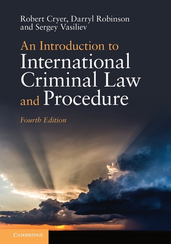 resm E-Book For An Introduction to International Criminal Law and Procedure 4e