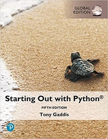 Resim Starting Out With Python 5e