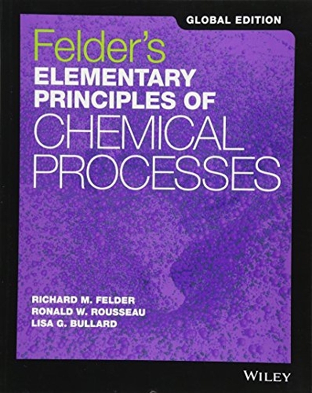 resm E-Book For Felder's Elementary Principles of Chemical Processes 4e