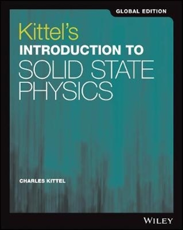 resm Kittel's Introduction to Solid State Physics 8e