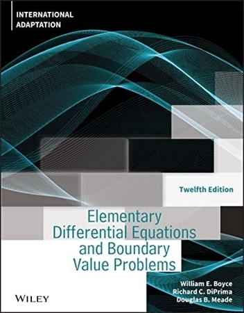 Resim Elementary Differential Equations and Boundary Value Problems 12e