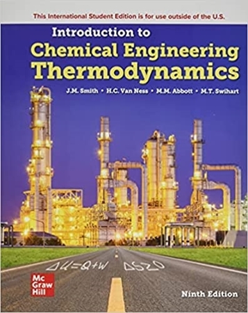 Resim İntroduction to Chemical Engineering Thermodynamics 9e (Print Book Only)