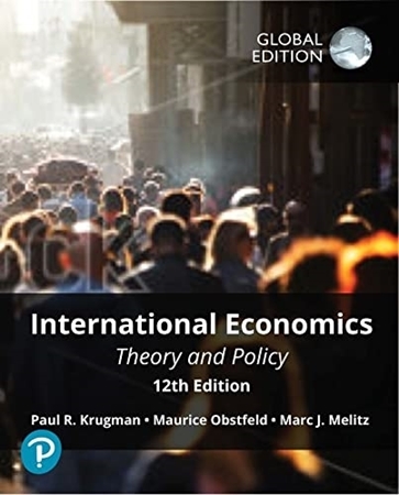 Resim International Economics: Theory and Policy 12e ( Kitap + Kod )